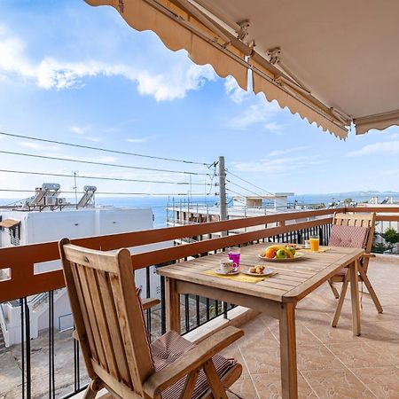 Sea View Apartment 100M From The Beach Saronida Exterior photo
